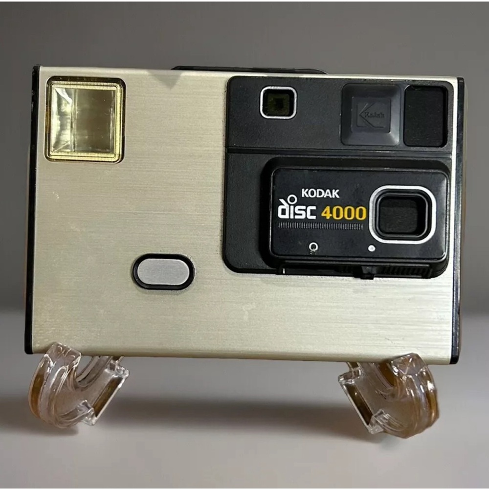 Kodak Disc 4000 Camera, UNTESTED  No Wrist Band 1982 Eastman Vintage